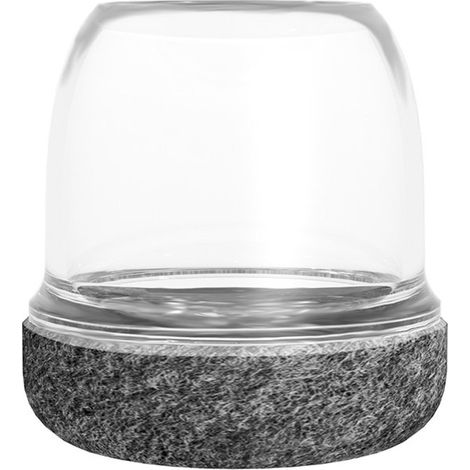 Protectores de suelo para patas de sillas, Deslizadores de fieltro para muebles y fundas de silicona para patas de sillas, Transparentes, 3–4 cm (1/4)