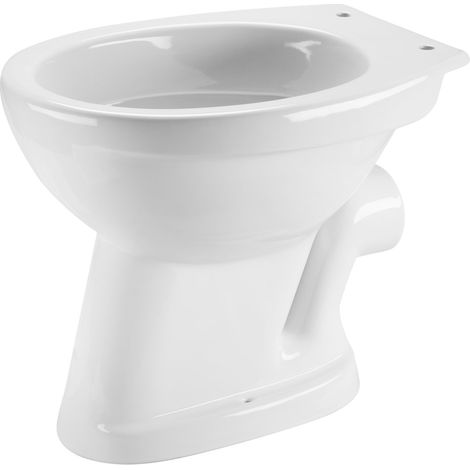 ARVIAN WC-Becken Keramik tief uni weiss