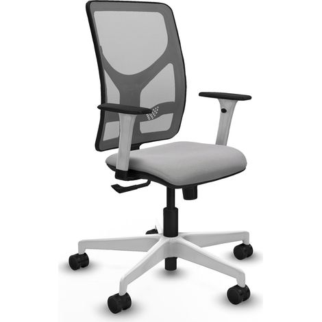 Sedia da ufficio piqueras y crespo Motilla rete grigio chiaro (1/2)