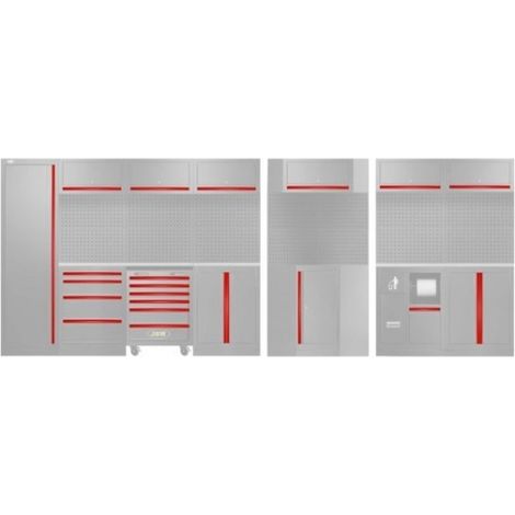 JBM 18037 Set di maniglie per serie 565 - Oro (1/5)