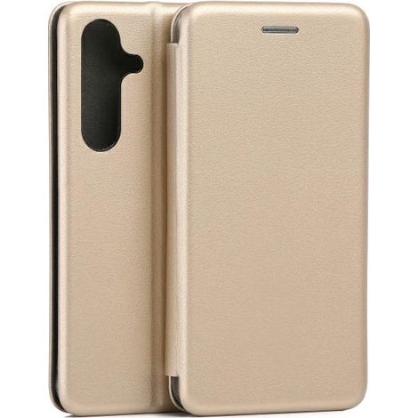 Funda tipo libro Beline Gold para Samsung Galaxy S25