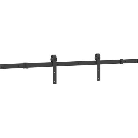 Maison Exclusive - Kit de herrajes para puertas correderas acero