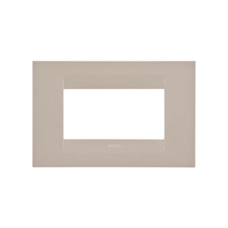 PLAQUE GEO 4P CHANVRE GEWISS GW16404TC
