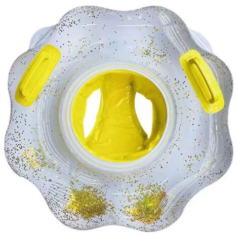 Bouée gonflable pour bébé avec siège de sécurité et poignée, aide à l'apprentissage de la natation pour les enfants de 6 à 36 mois (1/5)