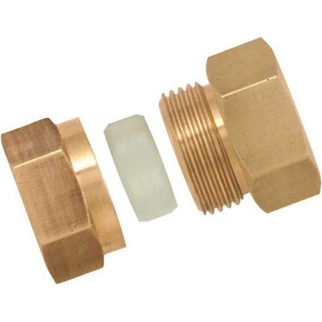 Boutte 3118042 Raccord laiton bague delrin femelle 20x27 Tube 16