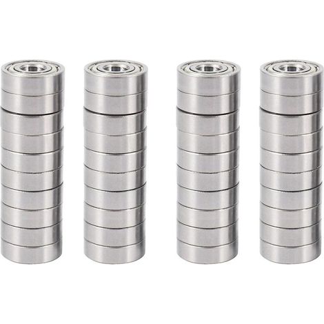20pcs 695zz 5mmx13mmx4mm Roulement à billes à gorge profonde miniature (1/4)