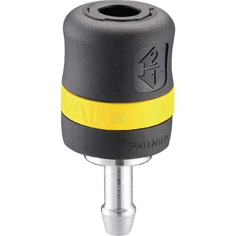 Attacco rapido di sicurezza con portagomma diametro9/10 mm PREVOST ASG061810