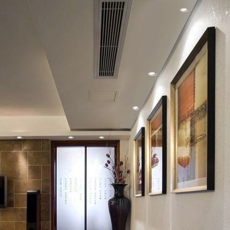 Luminaire encastré LED COB aluminium 3W 110V blanc froid, spot plafond encastré trou 69mm, éclairage intérieur décoratif. (1/5)