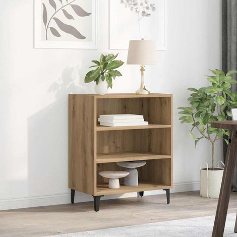 Sideboard Artisan-Eiche 57x35x70 cm Holzwerkstoff vidaXL
