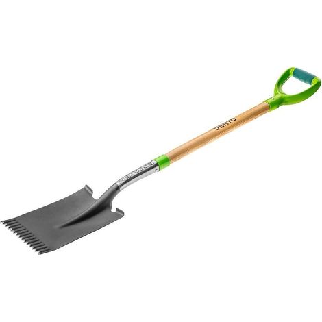 Bêche Verto T-REX 15G002 avec manche en bois