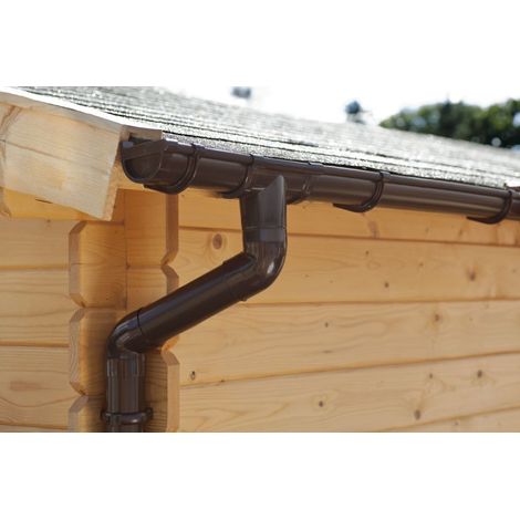Kit Grondaia da 400 cm A 490 cm - per Casette in Legno (ITALFROM07-11)(ITALFROMGIARD4-5-6)