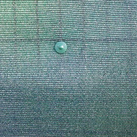 Clips rápidos verdes de fijación para cortinas de privacidad en malla rígida x 50