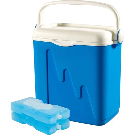 Nevera portátil, capacidad de 20 litros, plástico resistente, refrigeración eficiente, tamaño compacto, asa ergonómica. (1/5)