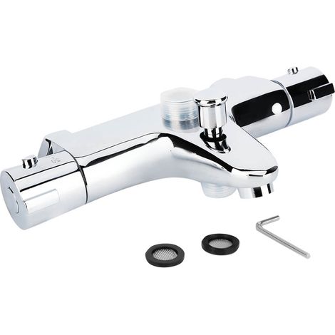 Robinet thermostatique de douche avec contrôle de température pour douche de salle de bain (G1/2) (1/5)