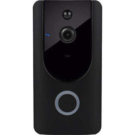 maison anciens produits Home Smart Doorbell, Sonnette vidéo HD WiFi, Sonnette d'interphone antivol de surveillance à distance, Convient pour la maison, les entreprises BLOW (1/4)