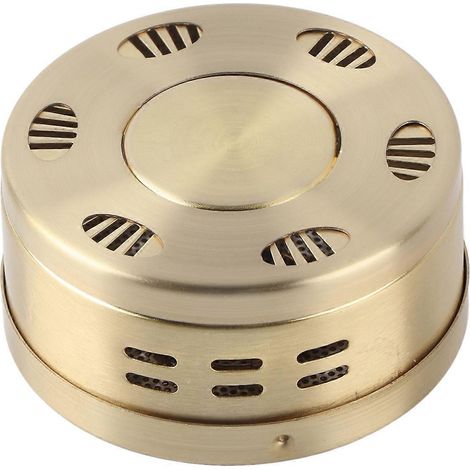 Boîte à moxa en cuivre pur, bonne conductivité thermique, pour traitement de moxibustion à domicile ou en salon. (1/5)