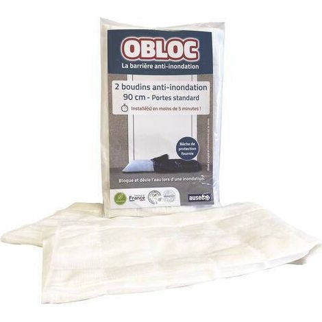 Kit 2 boudins inondation 90x180 OBLOC