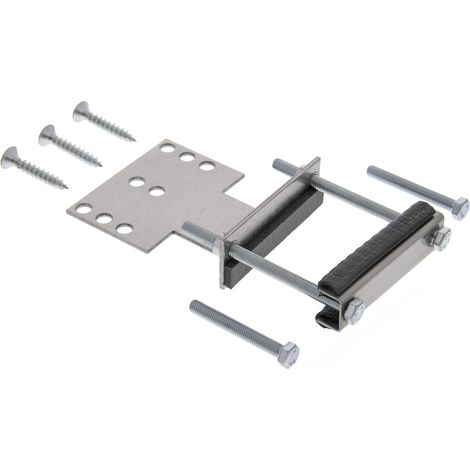 Blanco 513384 Armaturen-Verstärkungsplatte, Spülenverstärkung, Armaturenbank, Edelstahlspülen, stabile Verbindung, Klebe- oder Schraubbefestigung, Bohrloch 35 mm