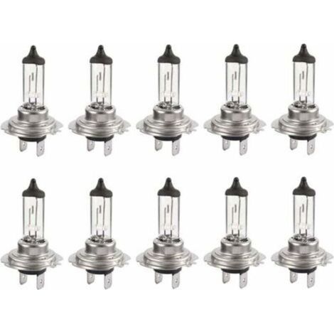 10er-Pack 12V H7 55W LED-Halogenlampen – Lange Lebensdauer, Weiß, Abblendlicht für PKW (1/5)