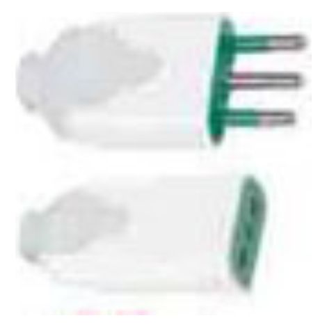 Fme spina+presa 10A 2P+T