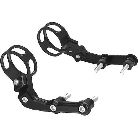 Abrazadera de montaje remoto del depósito del amortiguador de motocicleta para Harley Touring Baggers Road Street Electra Glide Road King (1/5)