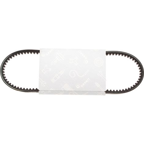 Courroie crantée en caoutchouc trapézoïdal, 10 x 649 mm, largeur de travail 687 mm, type XPZ GRANITE (1/2)