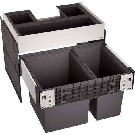 Blanco Select - Einbaumülleimer, geteilt, Volum 49 L 526208