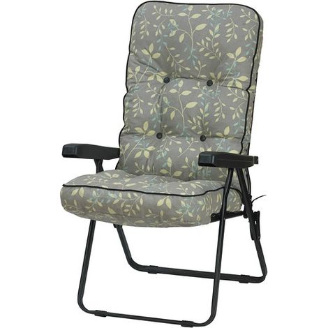 Deluxe Recliner Country - L58 x W58 x H99 cm - Teal