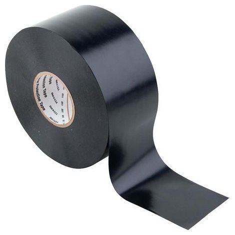 3M Scotchrap Nastro adesivo nero 50 mm x 33 m