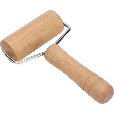 Rouleau à pâtisserie en bois de hêtre pour pâte, rouleau à tarte en hêtre massif (1/5)