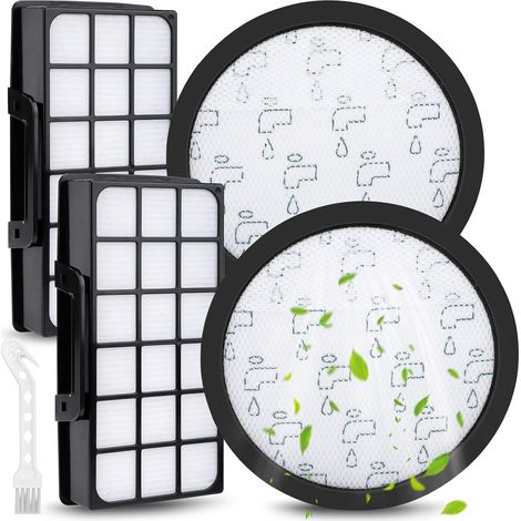 Lot de 4 Filtres de Rechange HEPA pour Aspirateur Rowenta Silence Force Cyclonic (Série RO76xx / RO7649EA / RO7689EA) (1/5)