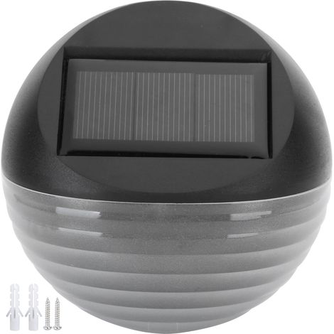 Applique murale solaire 2 en 1 pour extérieur, étanche, semi-circulaire, pour jardin ou allée. (1/5)