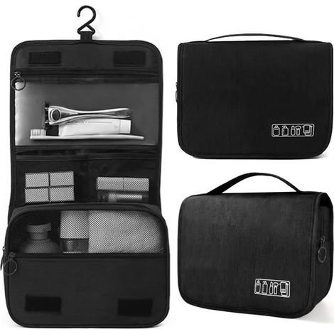 Trousse De Toilette - Etanche - Système De Suspension - Pour Voyage Hommes Et Femmes - 1 Pièce