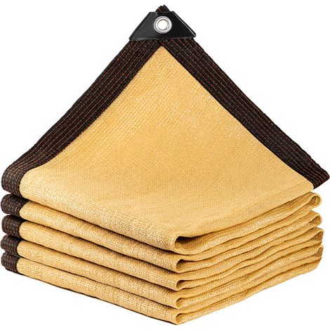 Filet D'Ombrage, Filet Protection Solaire UV Tissu D'Ombrage, Toile d'ombrage de Serres Coupe-Ventpour La Couverture VéGéTale/Serre/Jardin/Pergola (1/5)