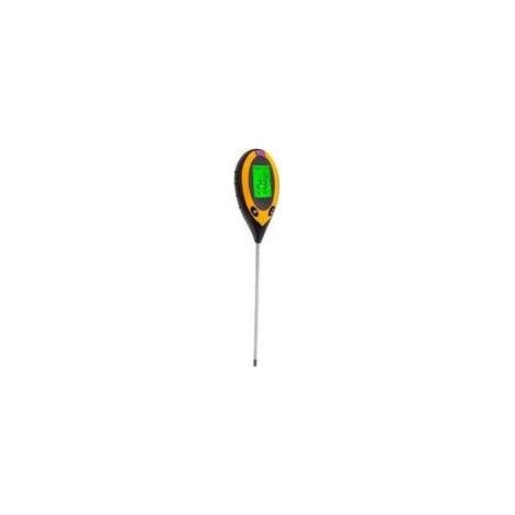 NALOOKAMIC Testeur de Sol 4 en 1 Soil Tester PH-mètre, lumière du Soleil, température, hygromètre (1/4)