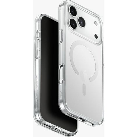 Funda Uniq Clario para iPhone 17 Pro Max con carga Magclick transparente (1/5)
