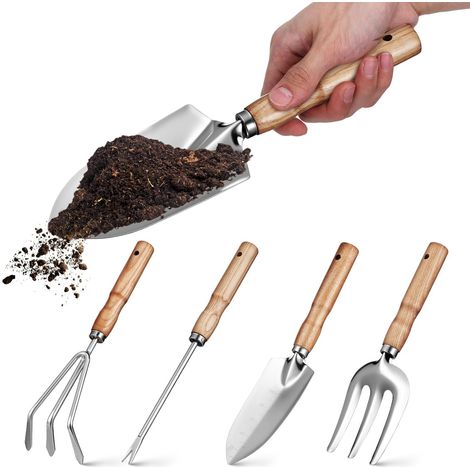 Houe De Jardin Manuelle Outil De Plantation Pour Désherbage Houe Portable Pour Creuser Et Ameublir La Terre (1/5)