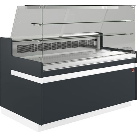 Comptoir vitrine réfrigéré 1038mm noir - Diamond (1/5)