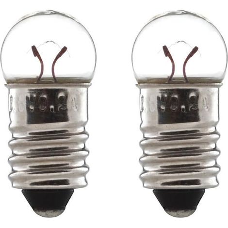 2x Ampoule E10 24V 2.4W camion fourgon voiture tracteur véhicule agricole