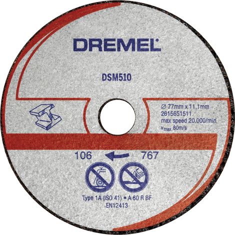Dremel Trennscheibe DSM510 Trennscheiben (1/3)