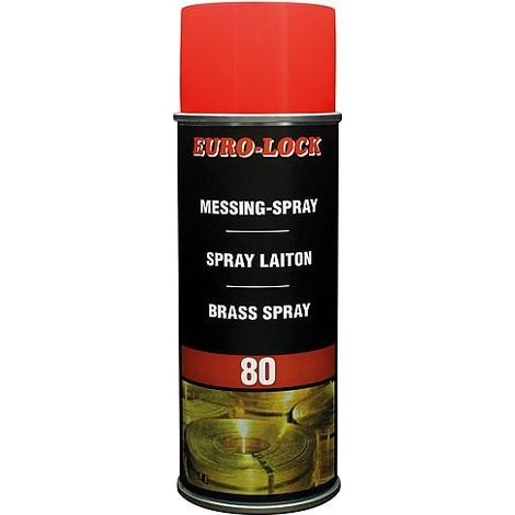Spray pour laiton, spray de 400 ml, résistant à l'usure, adhésion Elevée, séchant rapidement