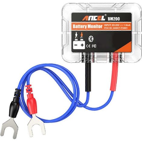 Moniteur de batterie de voiture BM200 12V avec testeur de batterie Bluetooth (1/4)
