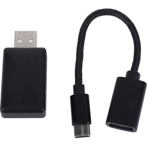 Adattatore wireless per Carplay 2 in 1, Bluetooth 5.0, connettività stabile, Android Auto, ricambio per auto Mercedes-Benz. (1/4)