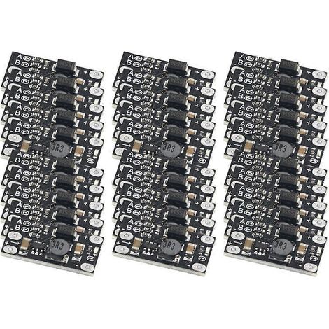 Lot de 30 mini convertisseurs élévateurs DC-DC Boost 3V/3,2V/3,3V/3,7V/5V/9V vers 12V, module sur circuit imprimé (5V/8V/9V). (1/5)