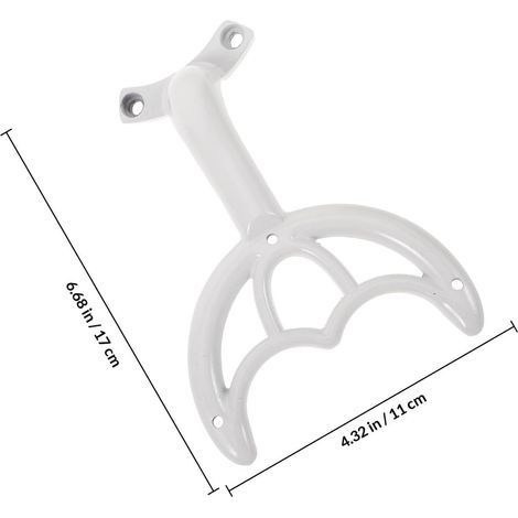 Ensemble de 5 tiges roulement métalliques Healeved pour pales ventilateur plafond, bras en métal