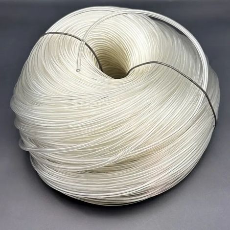 Tuyau capillaire en PVC (diamètre extérieur 1,6 mm x diamètre intérieur 1 mm) : tuyau capillaire transparent en PVC de qualité alimentaire, non toxique et inodore, pour l'irrigation goutte à goutte de