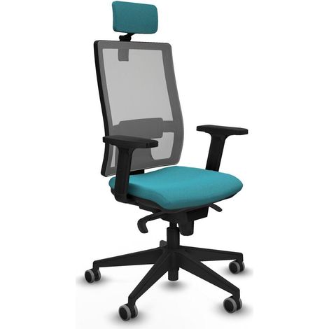 Piqueras et Crespo 2D066G2 Chaise de Bureau Turquoise (1/3)