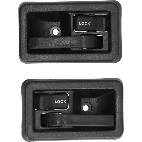 Poignée de porte de voiture ABS 55176477AB, 2 pièces, intérieur gauche droit pour Jeep Wrangler 1987 – 2004 (1/5)
