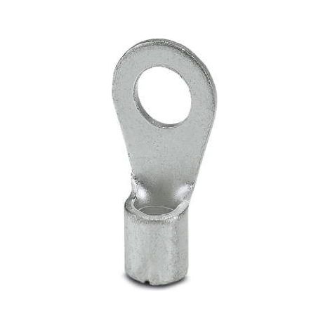 PHOENIX CONTACT 3240084 COSSE À OEILLET SECTION MAX.=6 MM² Ø DU TROU=5.3 MM NON ISOLÉ ARGENT 50 PC(S) (1/2)