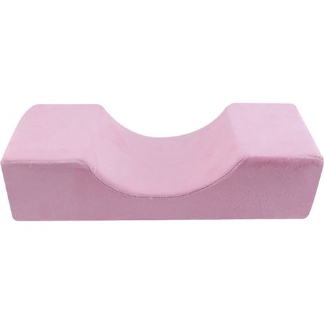 Oreiller En Forme De U Pour Extension De Cils - Design Ergonomique 180 Degrés - Tissu Respirant Anti-Acariens - Pour Salon De Beauté Et Usage Domestique - 1 Pièce (1/5)